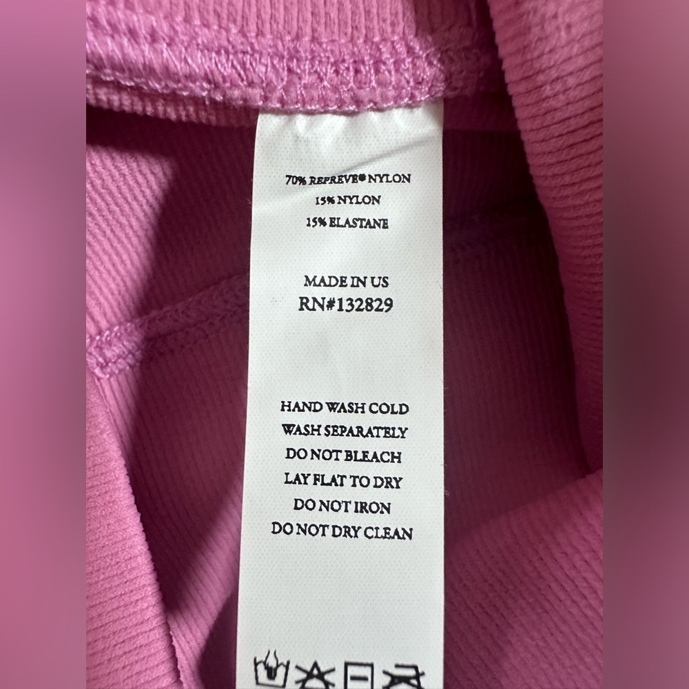 NWOT Revolve Well-being+Being-Well Stretchwell Valle Leggings - Rose Size XXS/XS - Picture 8 of 11